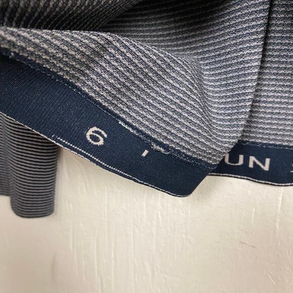 Lululemon Swiftly Tech True Navy White Long Sleeve Crew Shirt 2.0 Race Length 6 - Picture 10 of 10